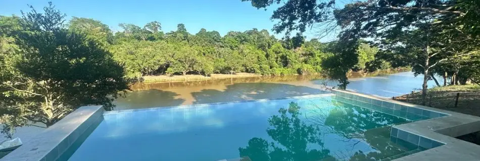 Infinity Pool at Chuchini Jungle Tour Bolivia Eco Lodge