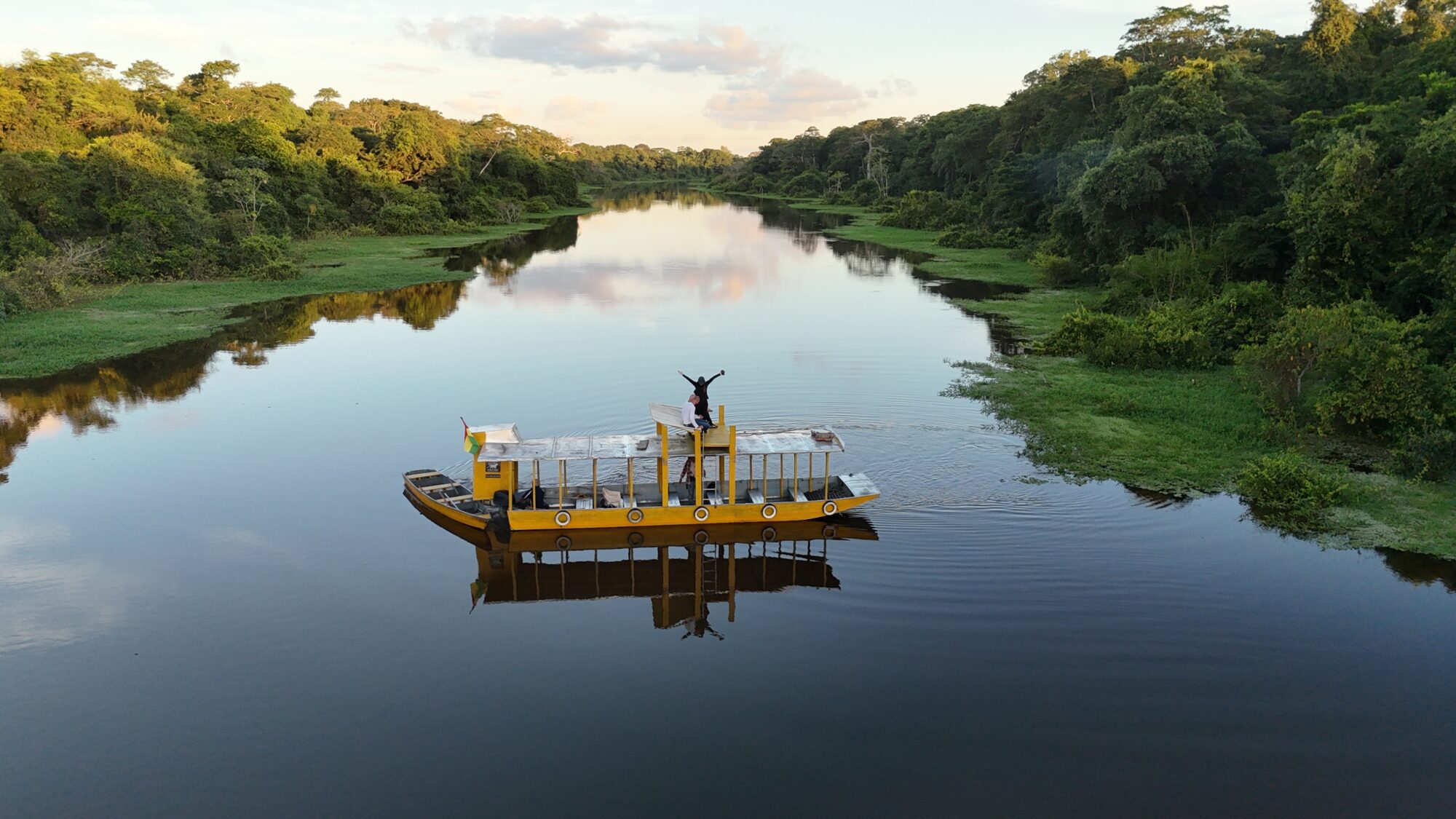 Chuchini Amazon Boot mit Kate und Mike | Chuchini Amazonas-Dschungel-Tour + Pampas-Tour Bolivien Chuchini Amazonas-Boot mit Kate und Mike